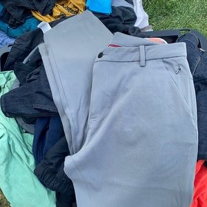 Lulu lemon slacks. Reflective under cuff